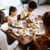 赤い写真のコラージュ最高のマー今まで幸せな母親の日 コーヒーマグカップ