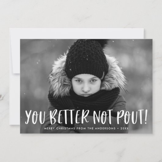 赤い写真を出さない方がよい シーズンカード (正面)