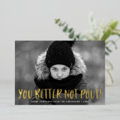 赤い写真を出さない方がよい 箔シーズンカード (立ち正面)