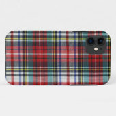 赤い冬のクリスマスプレイドiPhone 5ケース Case-Mate iPhoneケース (裏面(横))
