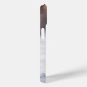 赤い冬のスカーフを巻いたハスキー Case-Mate iPhoneケース (裏面 / 右)