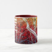 赤い冬の夜 マグカップ (中央)