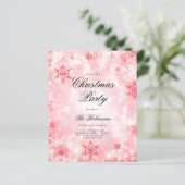 赤い冬の疑問に思招待状プログラム&メニュー (スタンド正面)