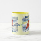 赤い凧のコーヒー・マグ マグカップ (中央)