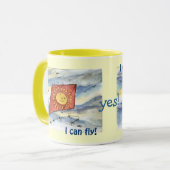 赤い凧のコーヒー・マグ マグカップ (正面左)