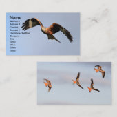 赤い凧の名刺 名刺 (正面/裏面)