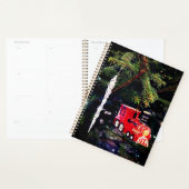 赤い列車と氷柱 プランナー手帳 (ディスプレー)