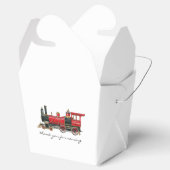 赤い列車の来お願い箱ありがとう フェイバーボックス (オープン)