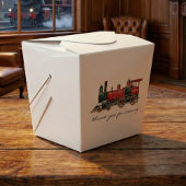 赤い列車の来お願い箱ありがとう フェイバーボックス