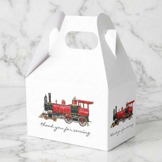 赤い列車来をありがとう フェイバーボックス