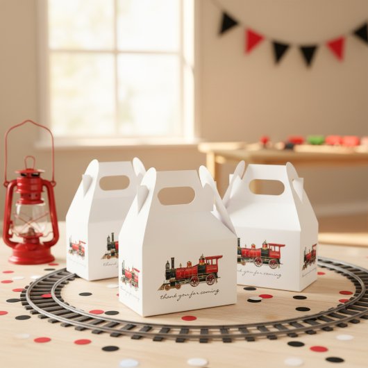 赤い列車来をありがとう フェイバーボックス