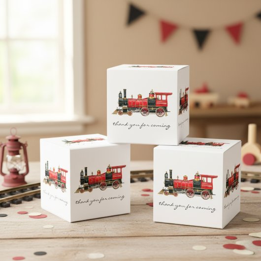 赤い列車来をありがとう フェイバーボックス