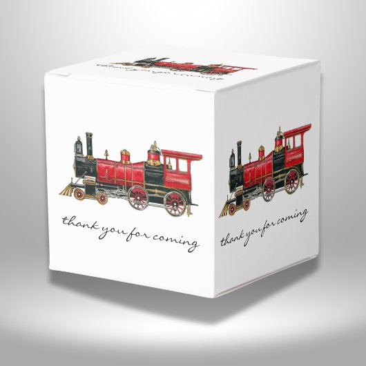 赤い列車来をありがとう フェイバーボックス