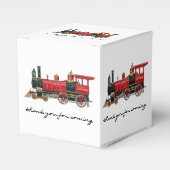 赤い列車来をありがとう フェイバーボックス (正面サイド)