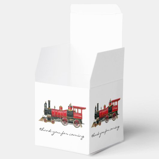 赤い列車来をありがとう フェイバーボックス (オープン)