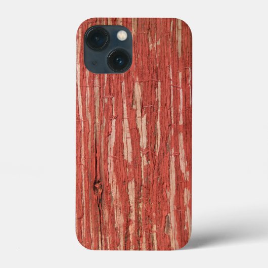 赤い剥離絵を描 Case-Mate iPhoneケース (裏面)
