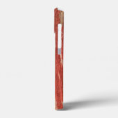 赤い剥離絵を描 Case-Mate iPhoneケース (裏面 / 左)