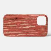 赤い剥離絵を描 Case-Mate iPhoneケース (裏面 (横))