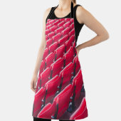 赤い劇場の椅子 エプロン (インサイチュ)