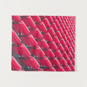 赤い劇場の椅子 タペストリー (正面(横))