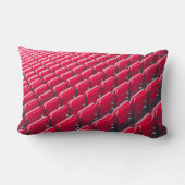 赤い劇場の椅子 ランバークッション (裏面)