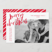 赤い単メリー面写真 シーズンカード (正面/裏面)