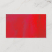 赤い印象 名刺 (裏面)