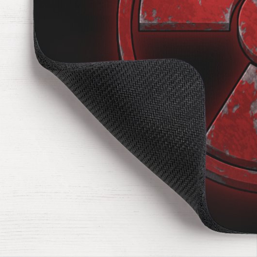 赤い原子力 マウスパッド (コーナー)