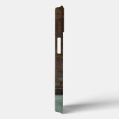 赤い及び灰色のレンガ壁 Case-Mate iPhoneケース (裏面 / 右)