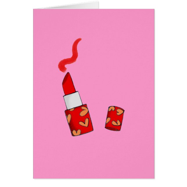 赤い口紅 (正面)