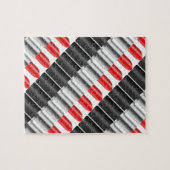 赤い口紅 ジグソーパズル (横)