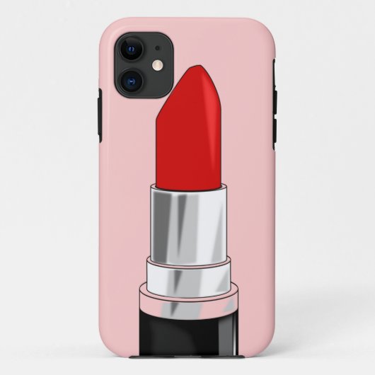 赤い口紅 Case-Mate iPhoneケース (裏面)