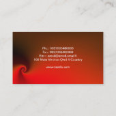 赤い名刺 名刺 (裏面)