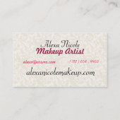 赤い唇の名刺 名刺 (裏面)