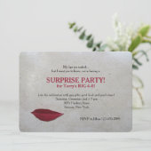 赤い唇の招待状 招待状 (スタンド正面)