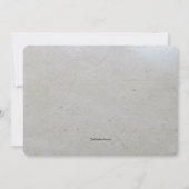 赤い唇の招待状 招待状 (裏面)