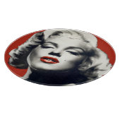 赤い唇マリリンの赤 カッティングボード (角)