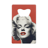 赤い唇マリリンの赤 クレジットカード栓抜き (裏面)