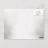 赤い唇レトロビューティスタイルメイクサロン ポストカード (裏面)