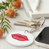 赤い唇 キーホルダー