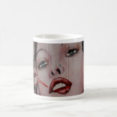赤い唇 コーヒーマグカップ (中央)