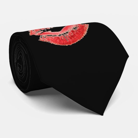 赤い唇 ネクタイ (ロール)