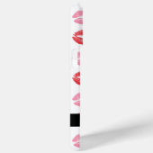 赤い唇，ピンクの唇，キス，あなたの名前，パーソナライズ Case-Mate iPhoneケース (裏面 / 右)