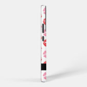 赤い唇，ピンクの唇，キス，あなたの名前，パーソナライズ SAMSUNG GALAXYケース (右側面)