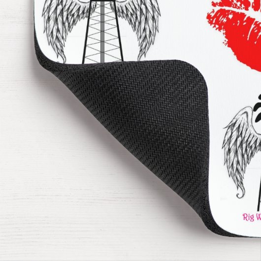 赤い唇 マウスパッド (コーナー)