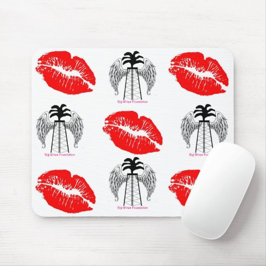 赤い唇 マウスパッド (マウス)