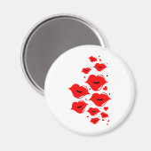 赤い唇 マグネット (正面/裏面)