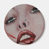 赤い唇 マグネット (正面)