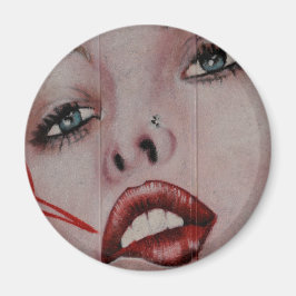 赤い唇 マグネット