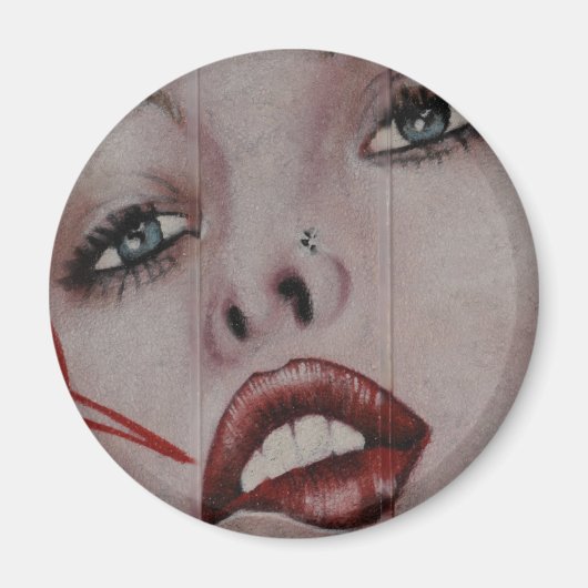 赤い唇 マグネット (正面)